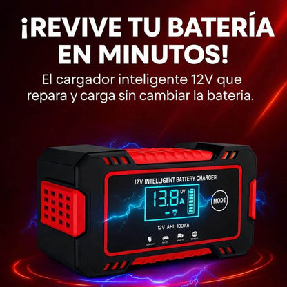 TurboPower® Cargador y Reparador Inteligente de Batería - 50% OFF SOLO HOY! 🔥