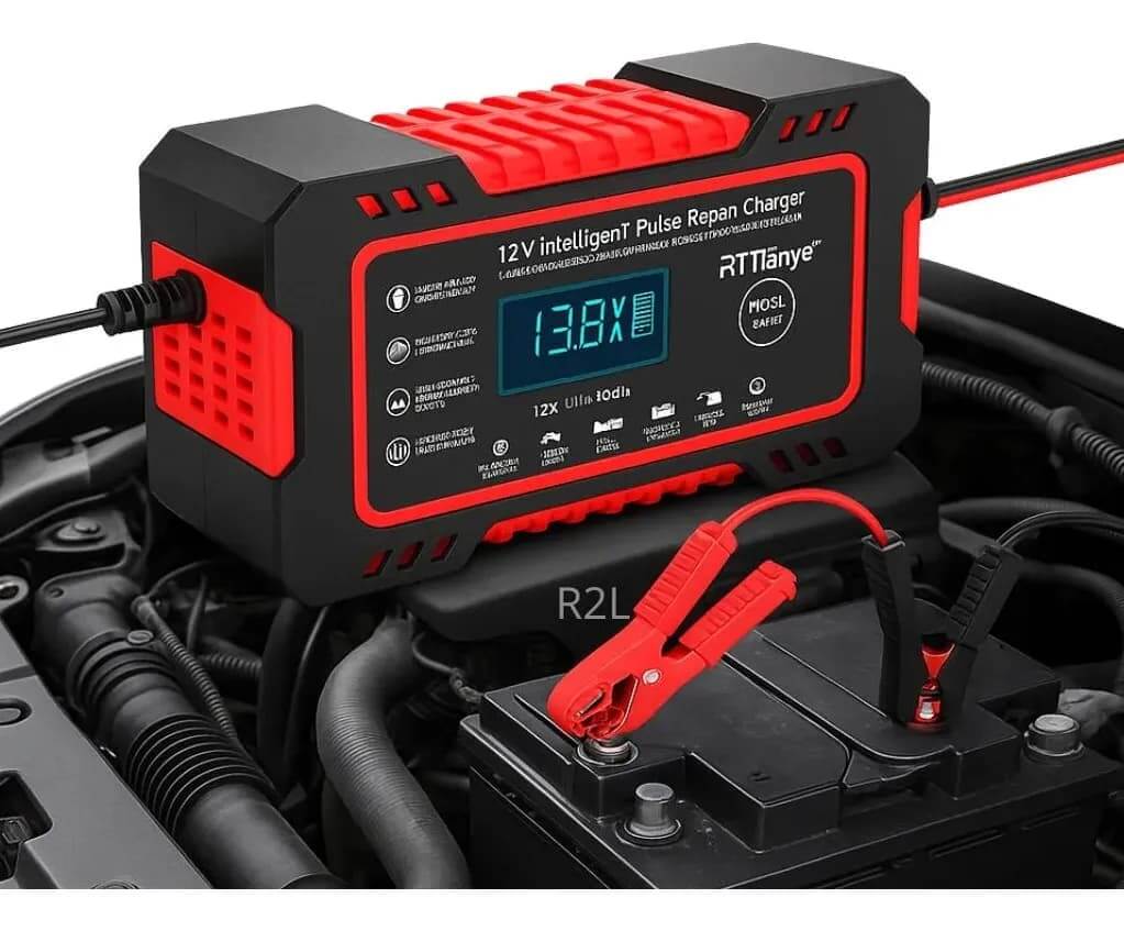 TurboPower® Cargador y Reparador Inteligente de Batería - 50% OFF SOLO HOY! 🔥