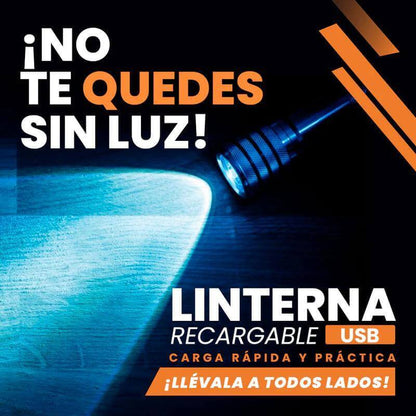 Kit Completo Linterna Táctica Laser - TitanLux™ - 50% de Descuento Solo Hoy!