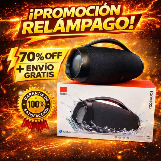 BOOMBOX 3 - 70% DE DESCUENTO SOLO HOY! 🔥